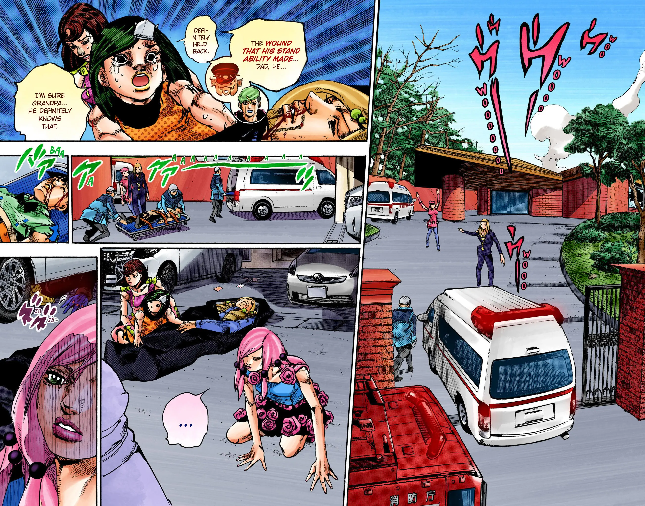 JoJo's Bizarre Adventure, Part 8: JoJolion Colored Manga β Chapter 108 β Page 27