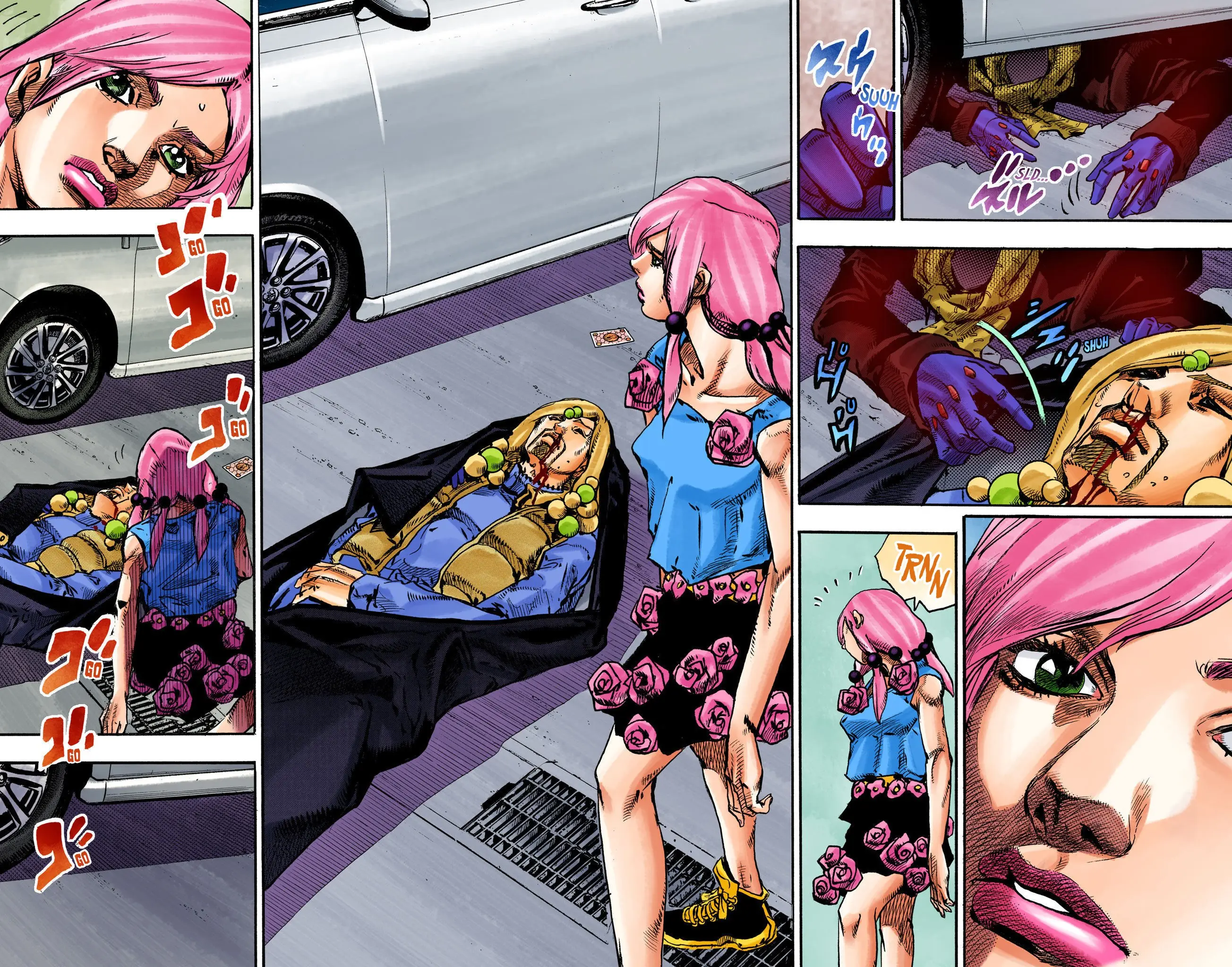 JoJo's Bizarre Adventure, Part 8: JoJolion Colored Manga β Chapter 108 β Page 28