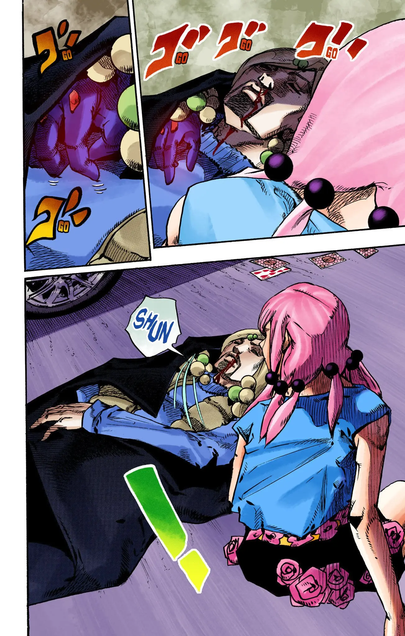 JoJo's Bizarre Adventure, Part 8: JoJolion Colored Manga β Chapter 108 β Page 29