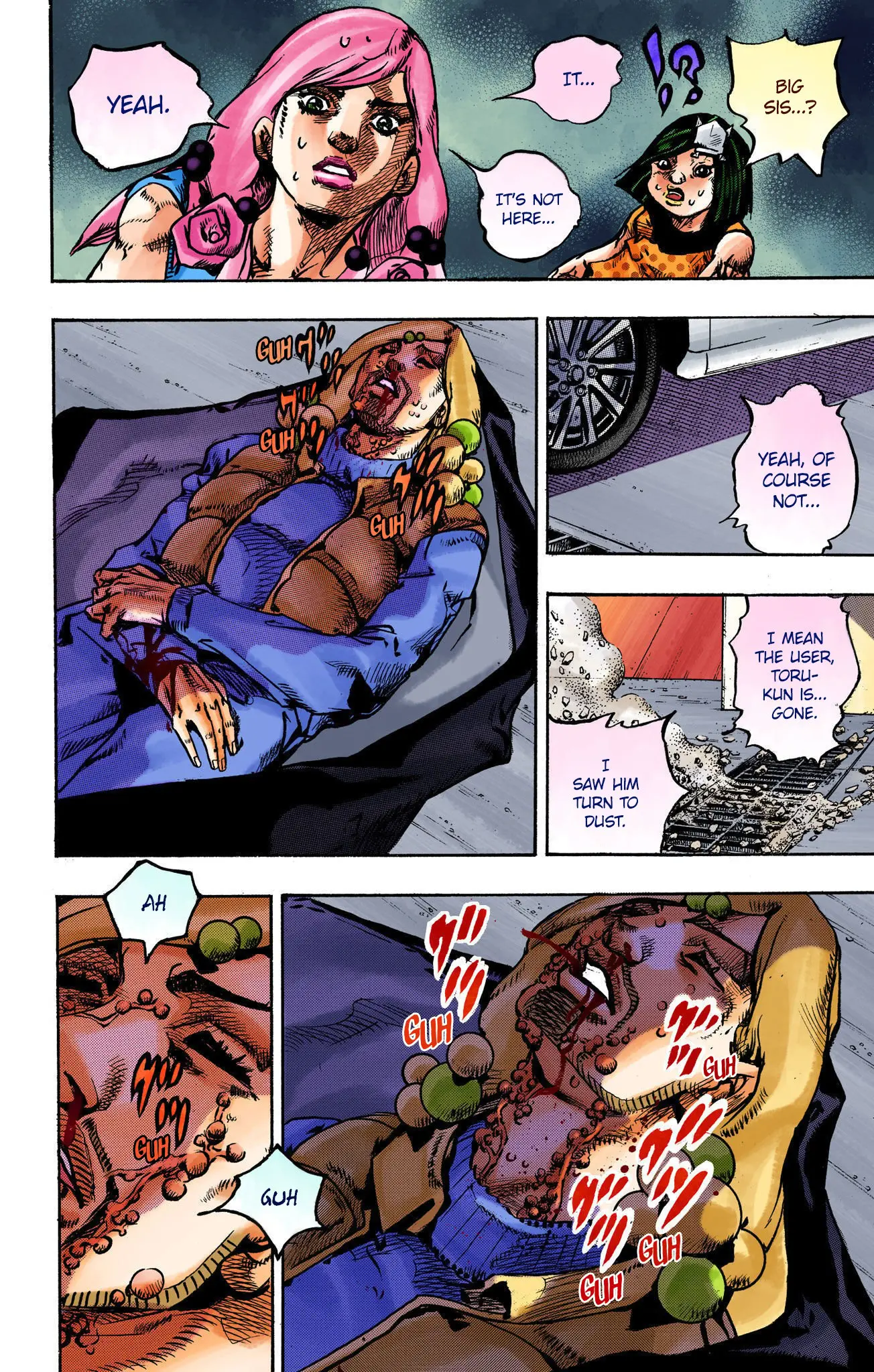 JoJo's Bizarre Adventure, Part 8: JoJolion Colored Manga β Chapter 108 β Page 31