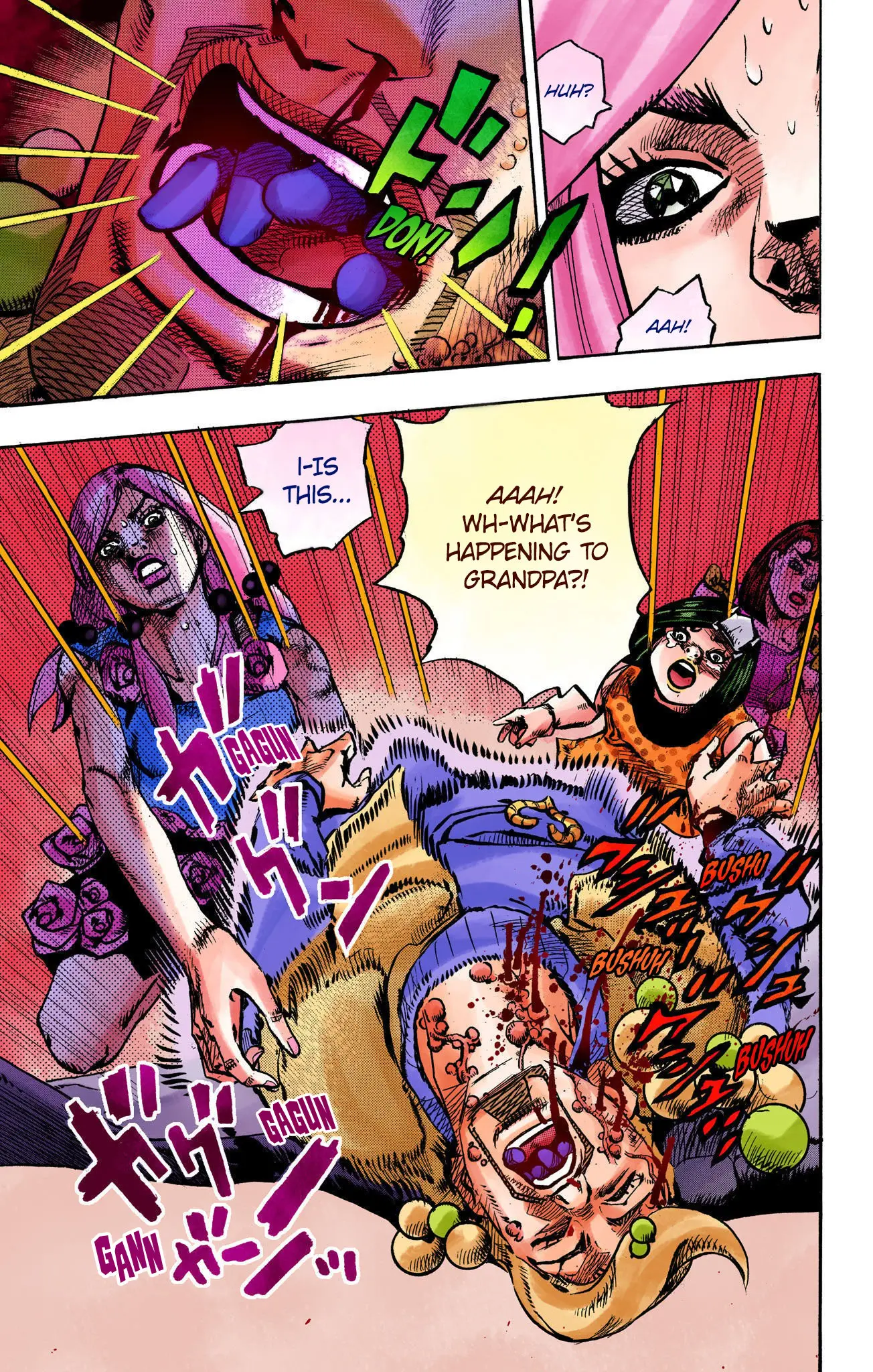 JoJo's Bizarre Adventure, Part 8: JoJolion Colored Manga β Chapter 108 β Page 32
