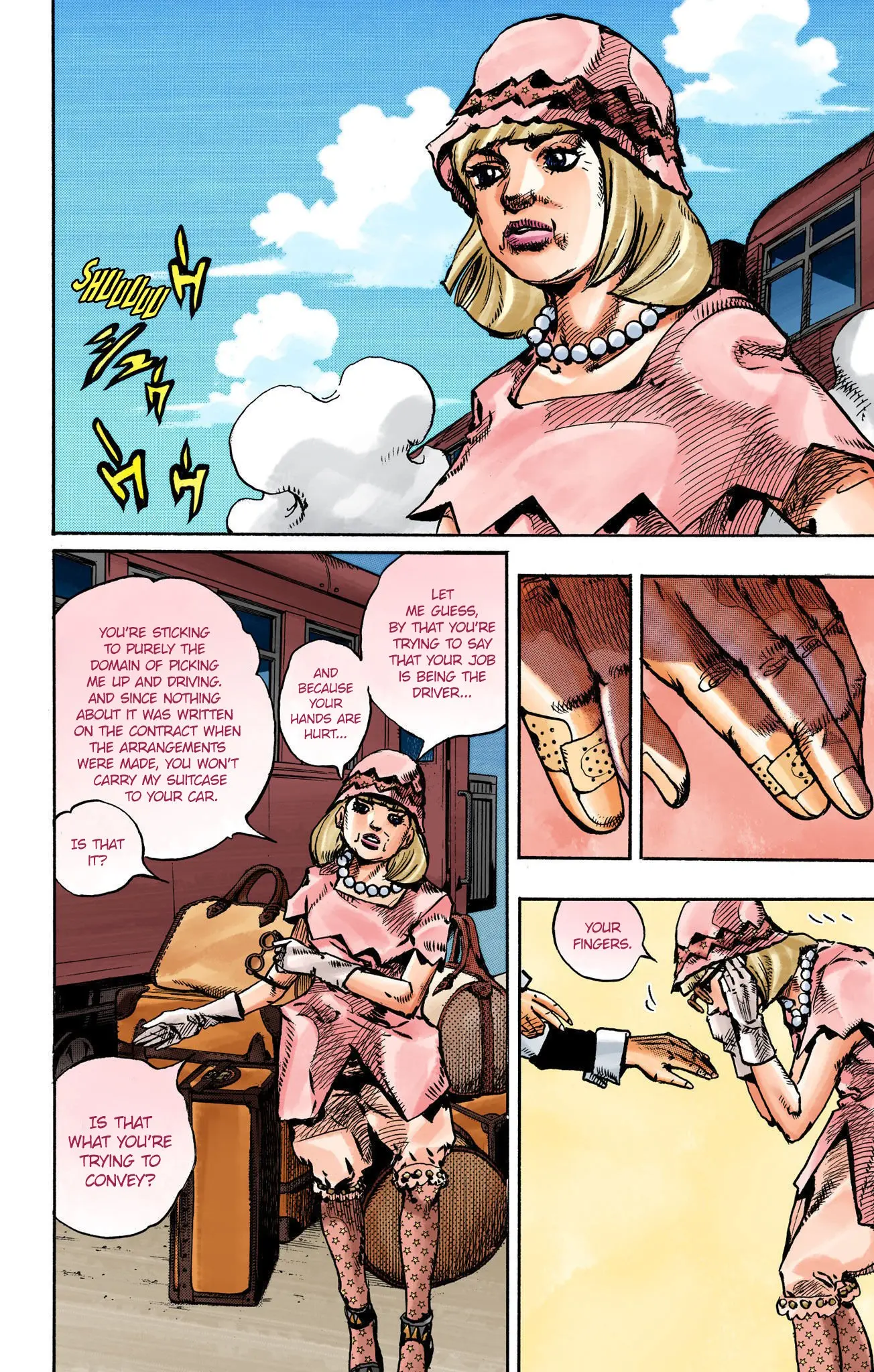 JoJo's Bizarre Adventure, Part 8: JoJolion Colored Manga β Chapter 109 β Page 4