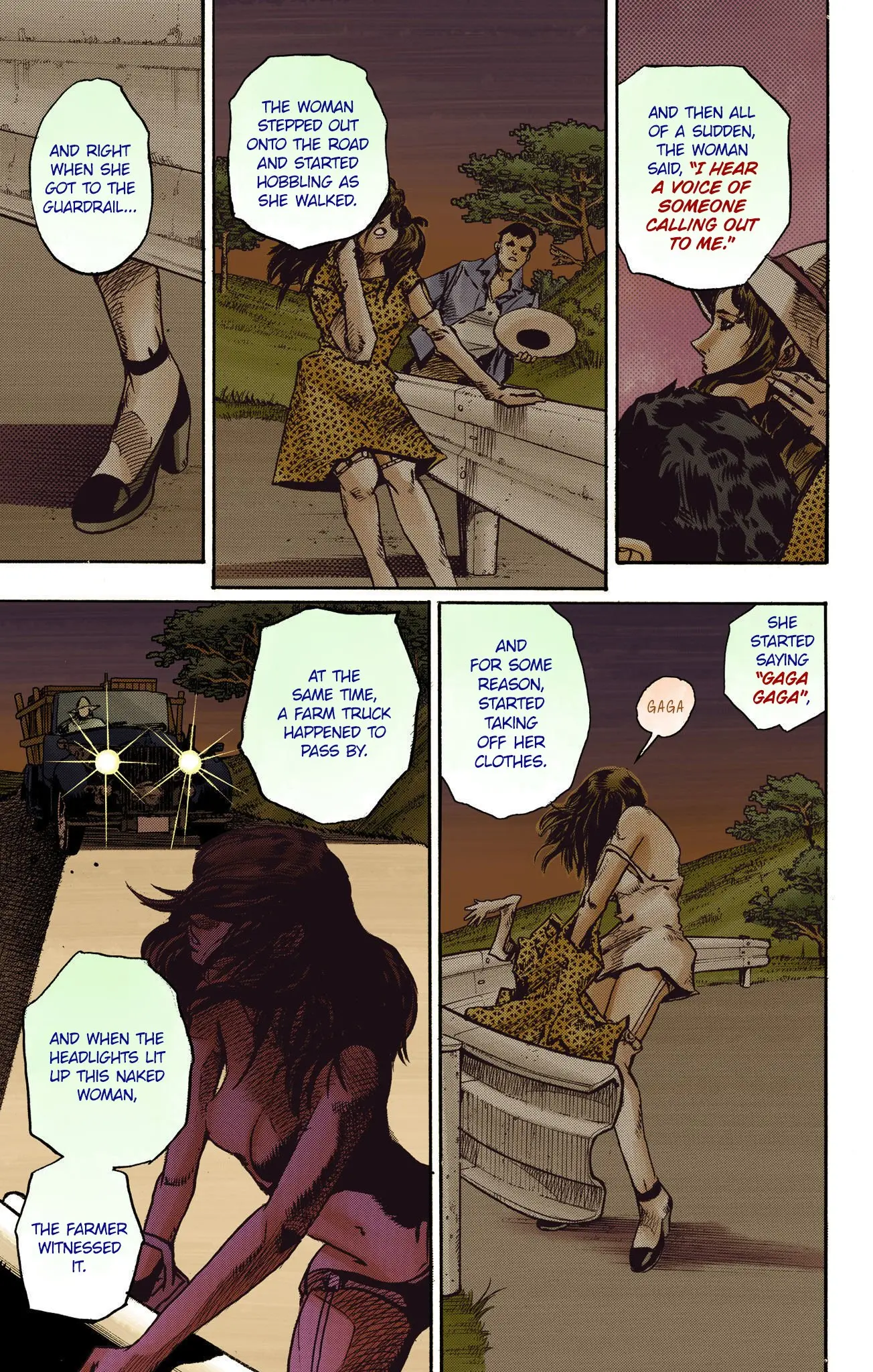 JoJo's Bizarre Adventure, Part 8: JoJolion Colored Manga β Chapter 109 β Page 13