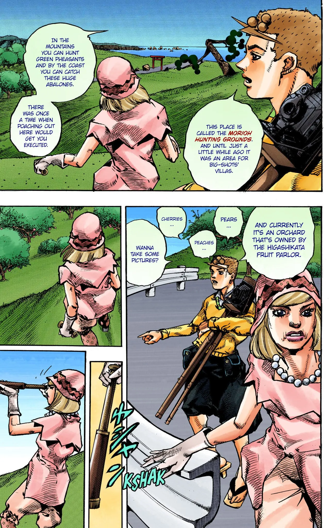 JoJo's Bizarre Adventure, Part 8: JoJolion Colored Manga β Chapter 109 β Page 19