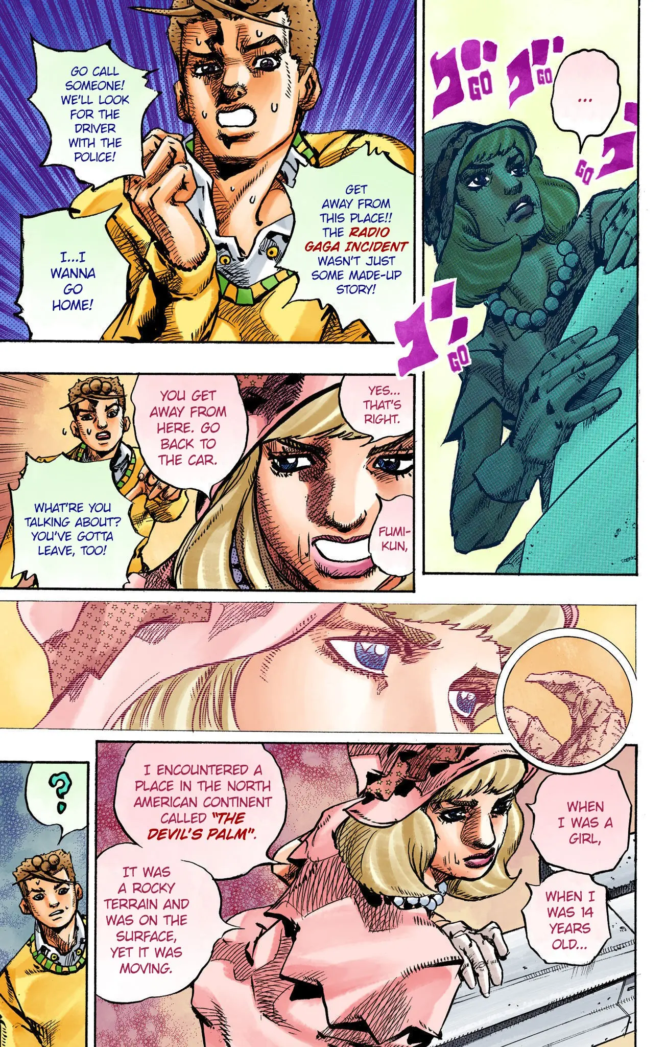 JoJo's Bizarre Adventure, Part 8: JoJolion Colored Manga β Chapter 109 β Page 32