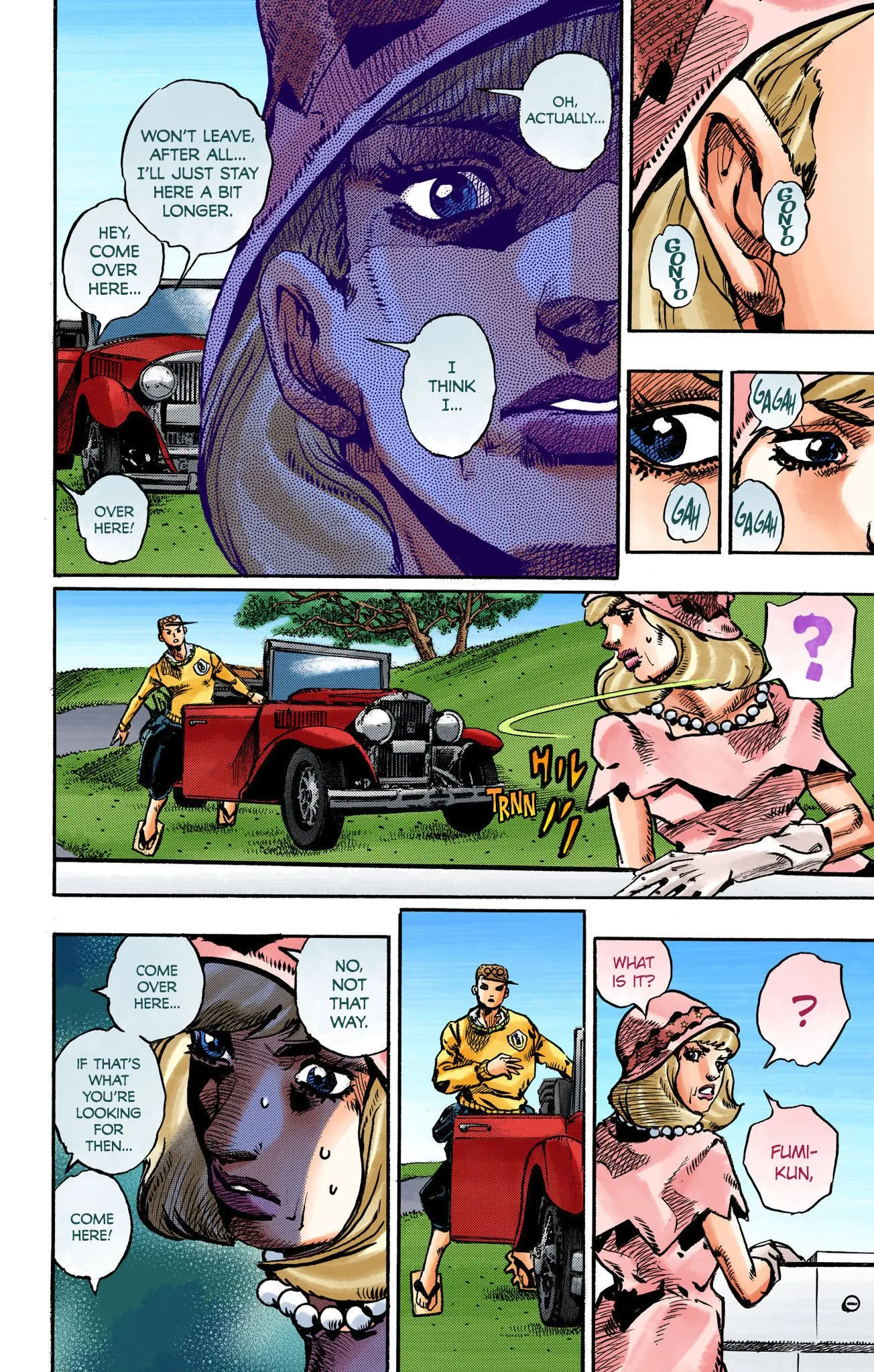 JoJo's Bizarre Adventure, Part 8: JoJolion Colored Manga β Chapter 109 β Page 35