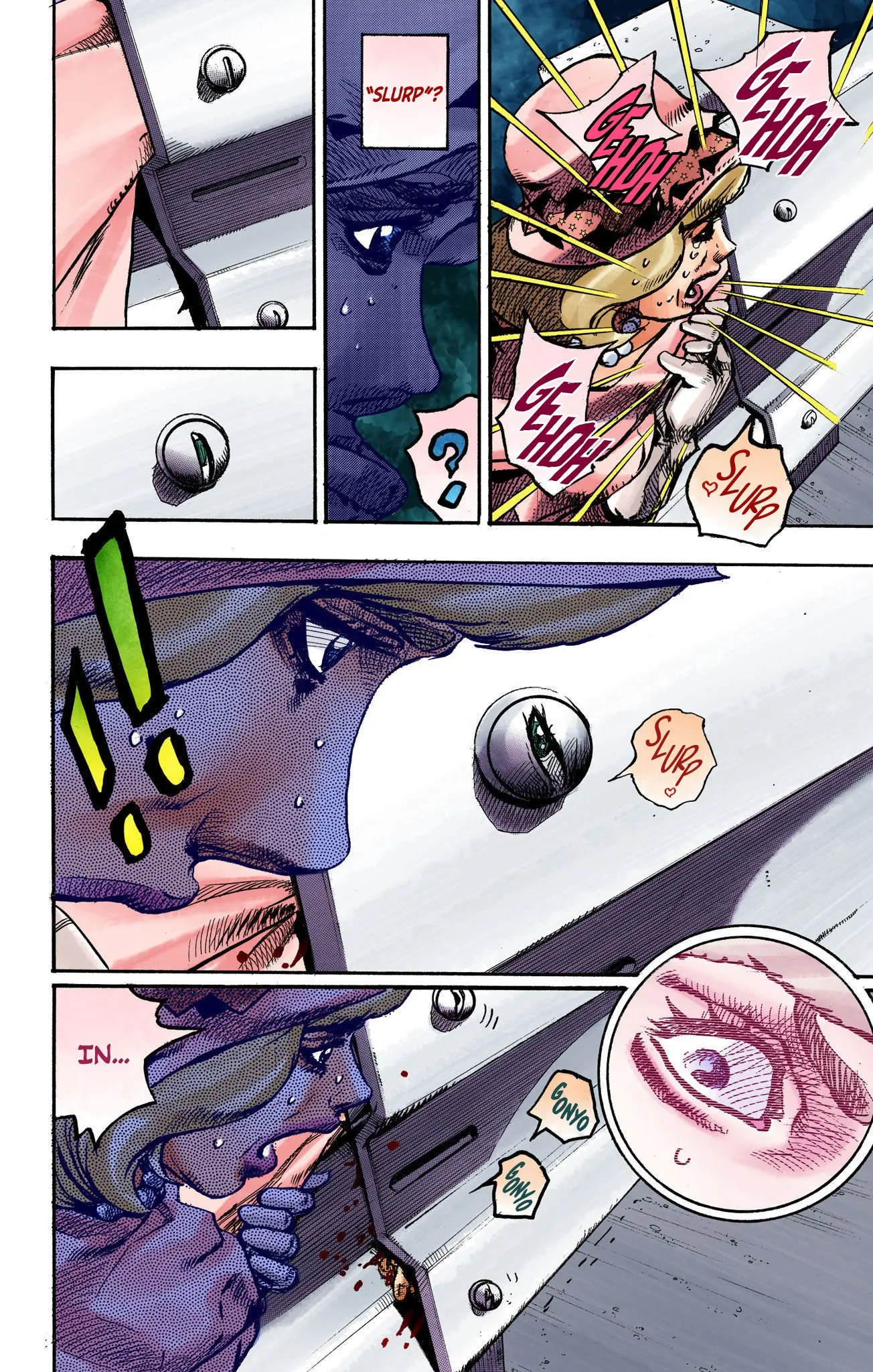JoJo's Bizarre Adventure, Part 8: JoJolion Colored Manga β Chapter 109 β Page 40