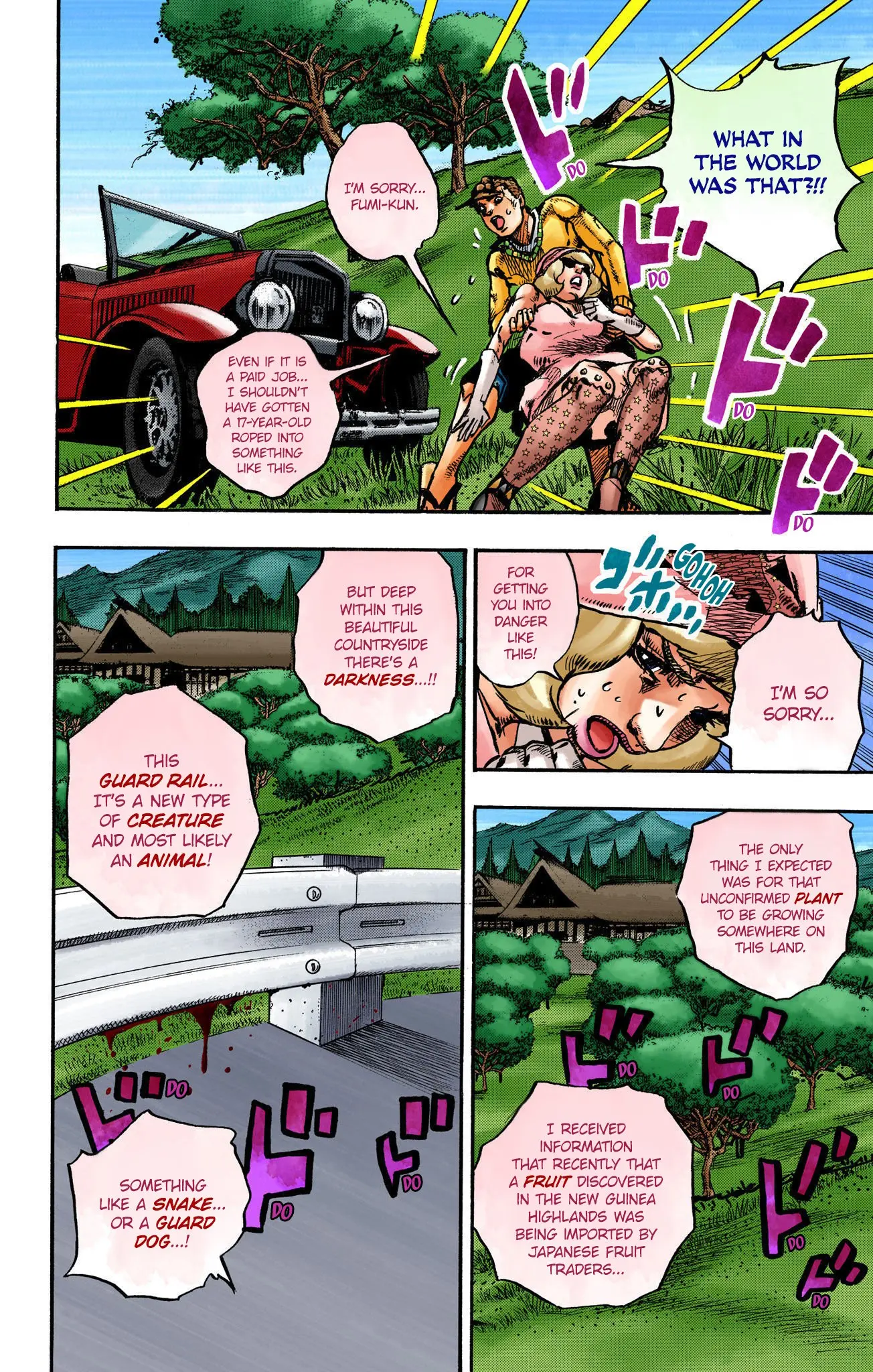 JoJo's Bizarre Adventure, Part 8: JoJolion Colored Manga — Chapter 110 END — Page 7