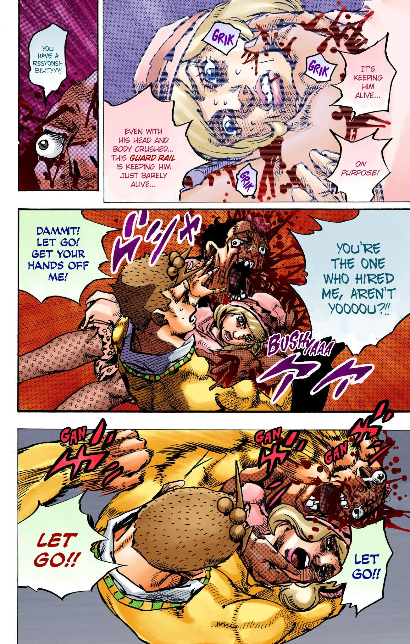 JoJo's Bizarre Adventure, Part 8: JoJolion Colored Manga — Chapter 110 END — Page 13