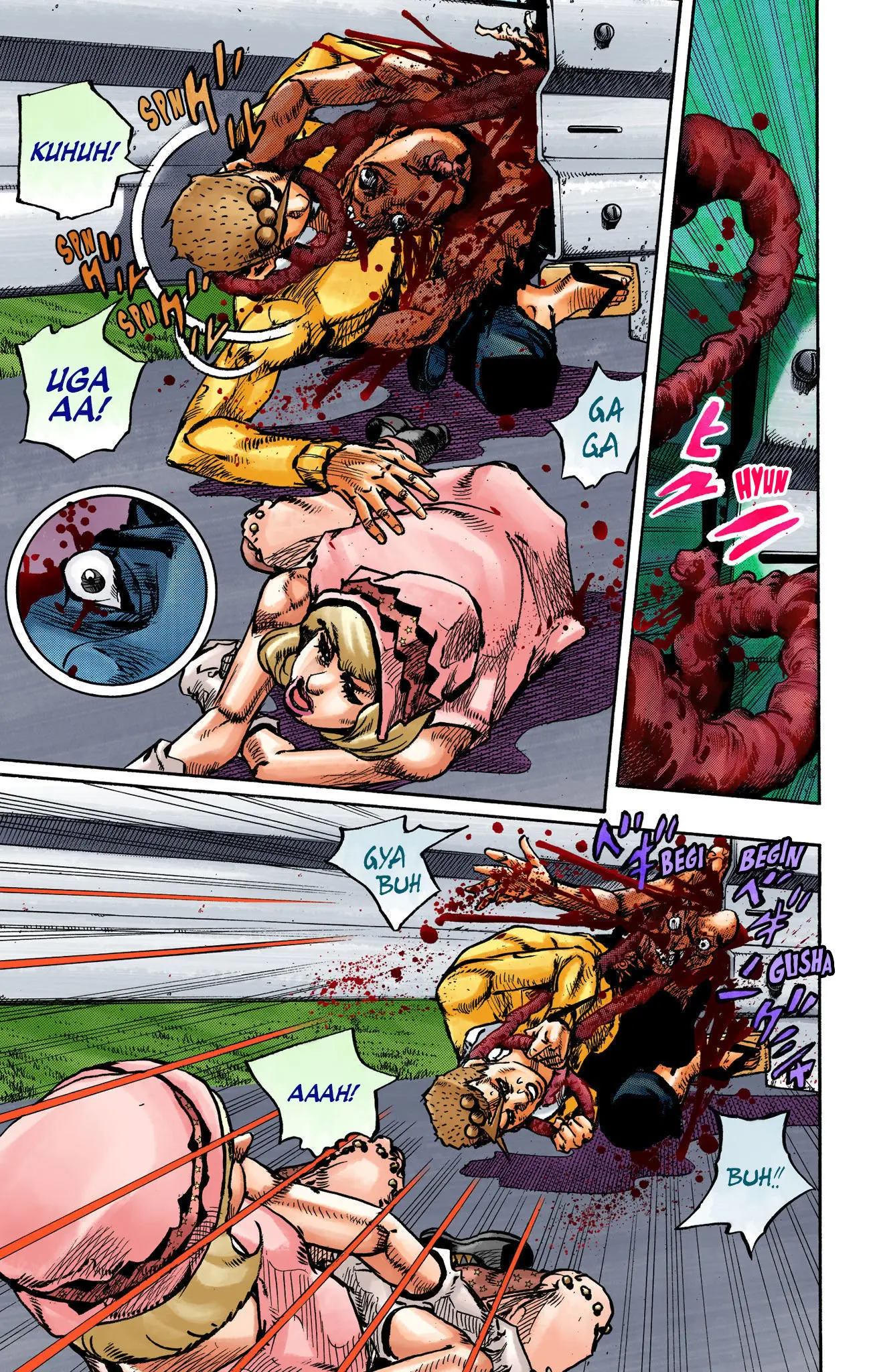 JoJo's Bizarre Adventure, Part 8: JoJolion Colored Manga — Chapter 110 END — Page 14