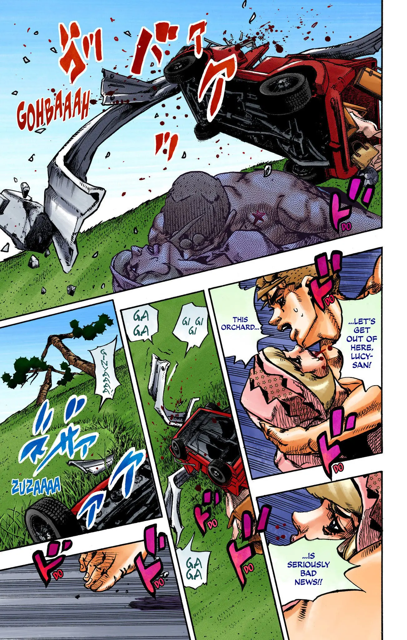 JoJo's Bizarre Adventure, Part 8: JoJolion Colored Manga — Chapter 110 END — Page 24
