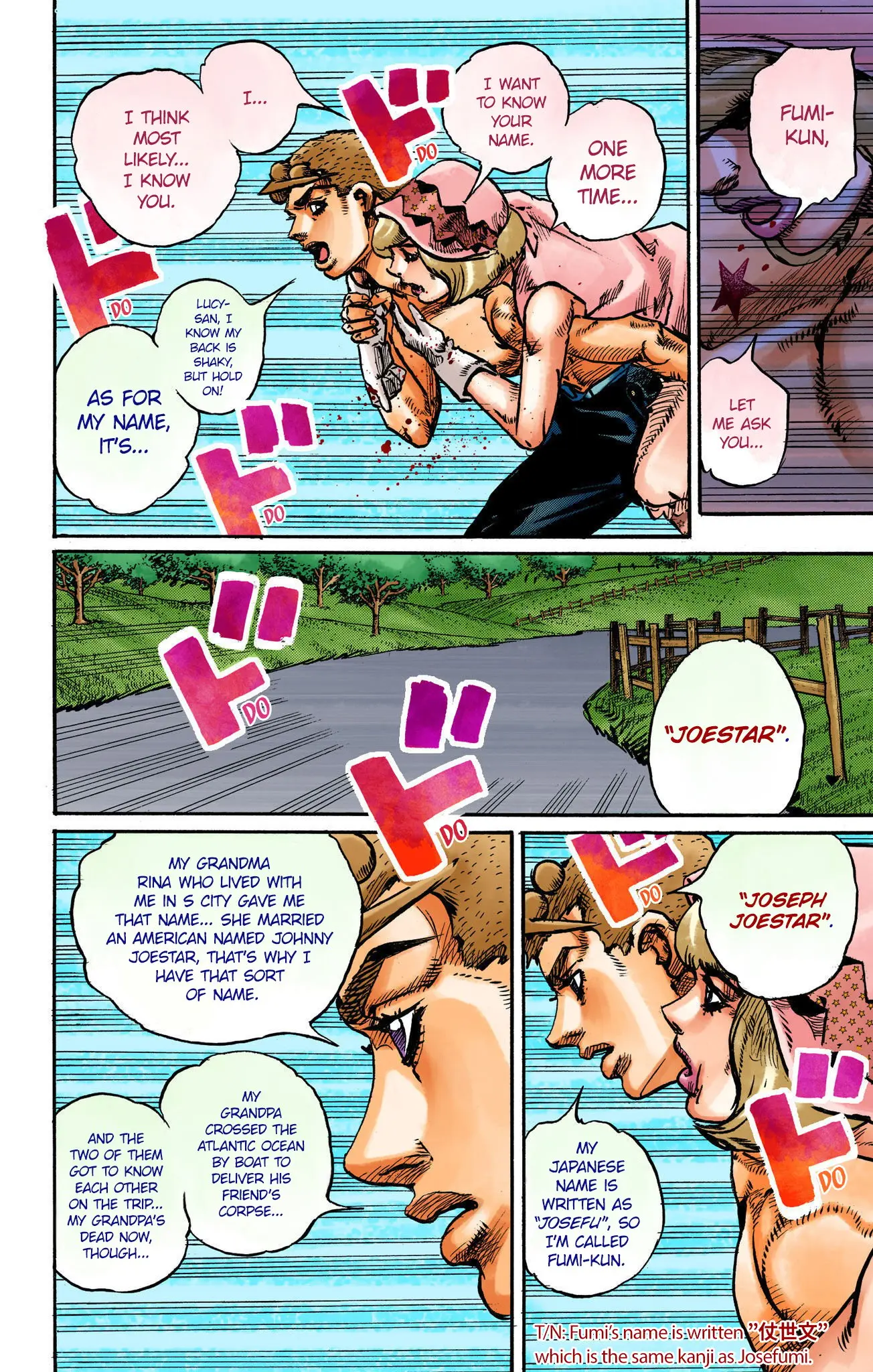 JoJo's Bizarre Adventure, Part 8: JoJolion Colored Manga — Chapter 110 END — Page 25