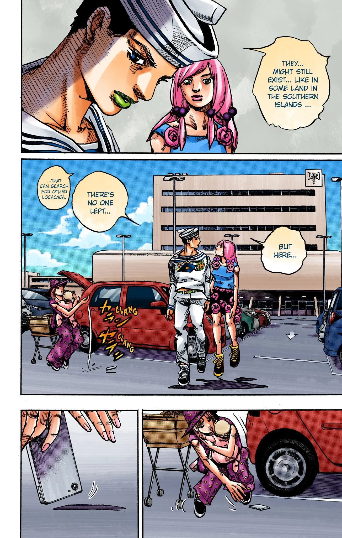 JoJo's Bizarre Adventure, Part 8: JoJolion Colored Manga — Chapter 110 END — Page 32