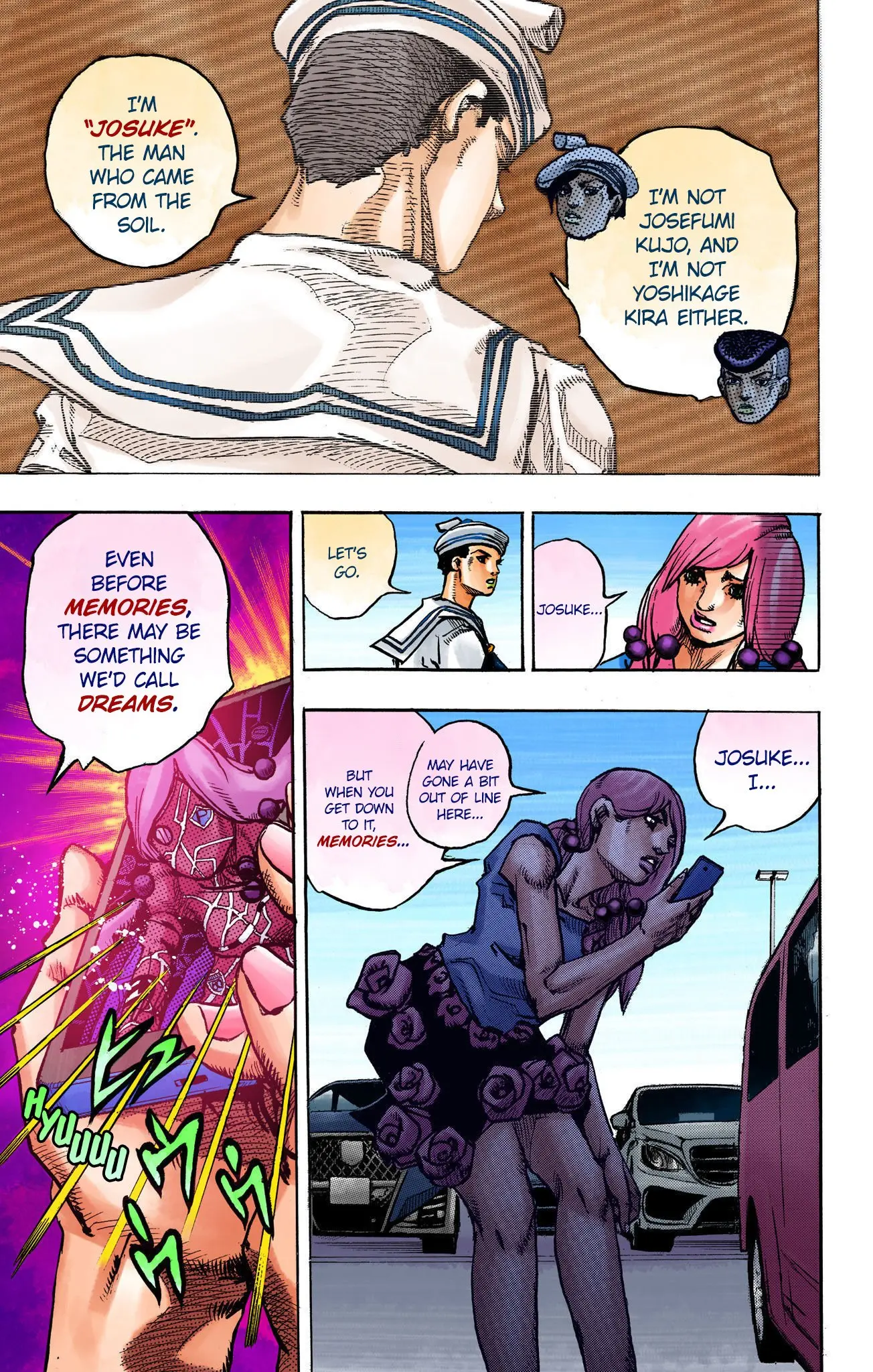 JoJo's Bizarre Adventure, Part 8: JoJolion Colored Manga — Chapter 110 END — Page 37