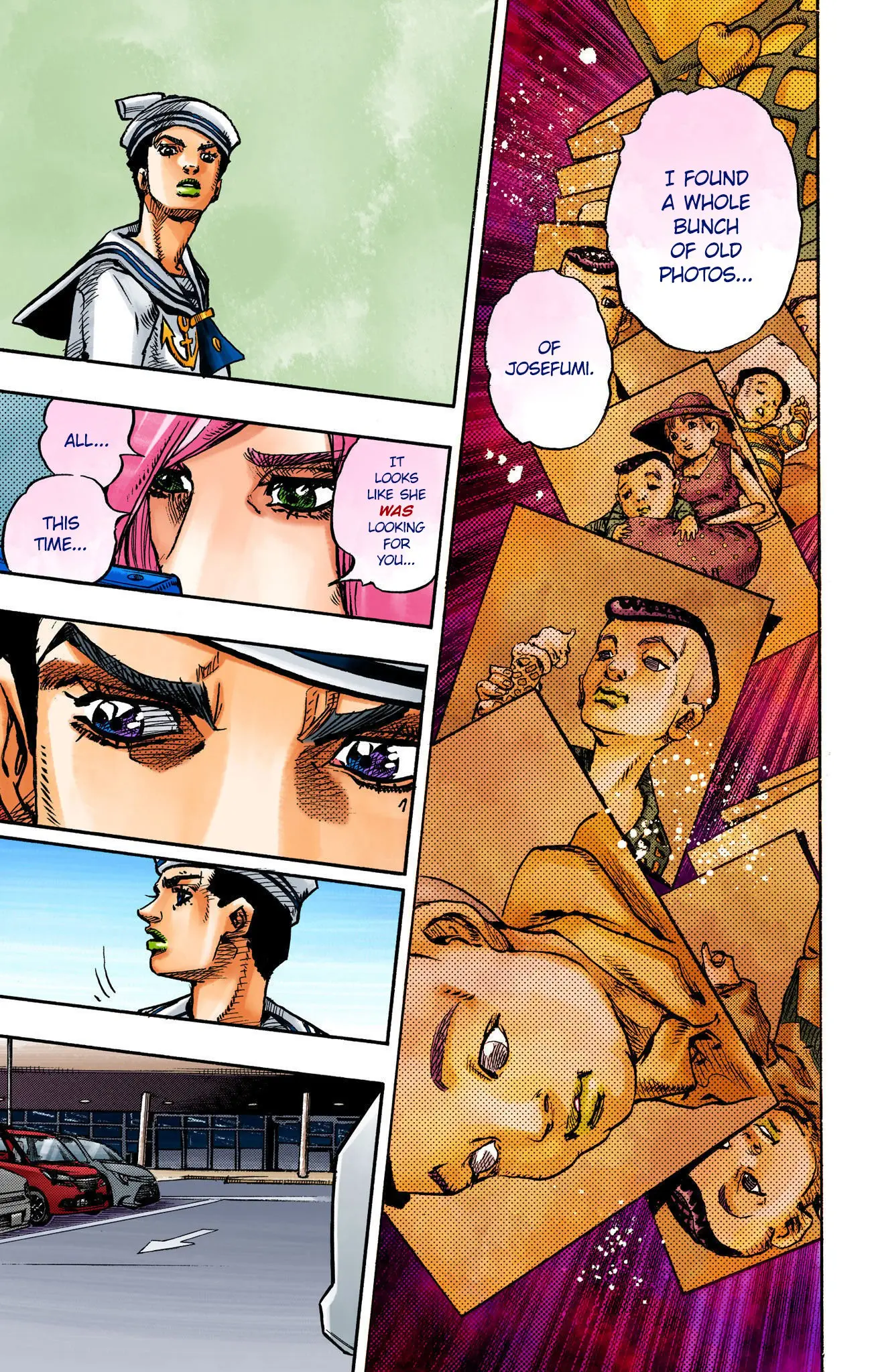 JoJo's Bizarre Adventure, Part 8: JoJolion Colored Manga — Chapter 110 END — Page 39