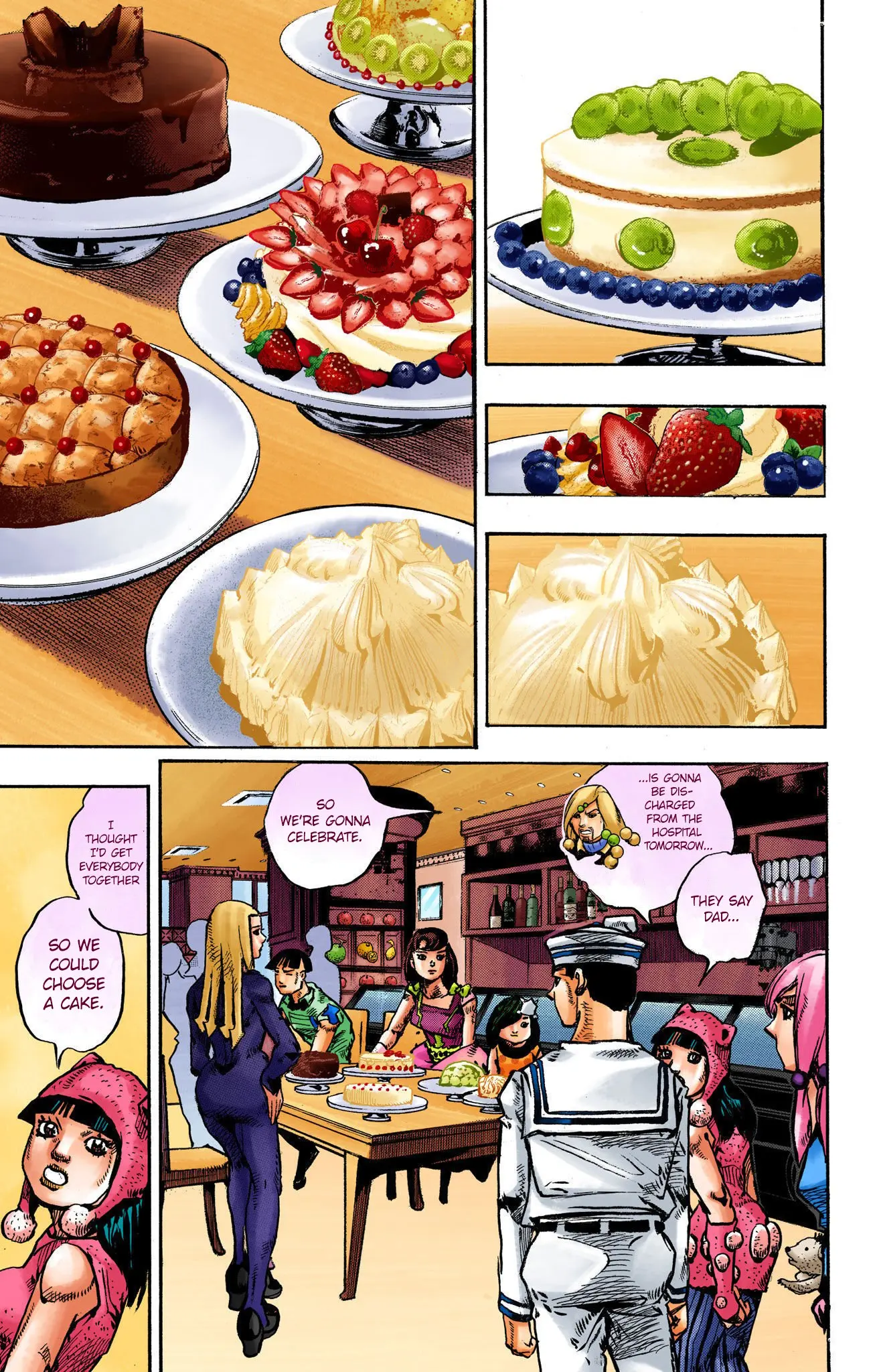 JoJo's Bizarre Adventure, Part 8: JoJolion Colored Manga — Chapter 110 END — Page 41