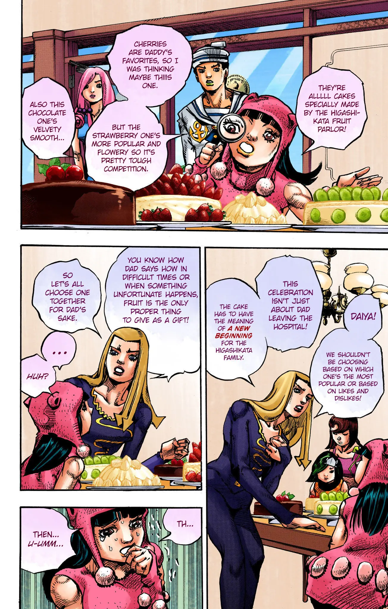 JoJo's Bizarre Adventure, Part 8: JoJolion Colored Manga — Chapter 110 END — Page 42