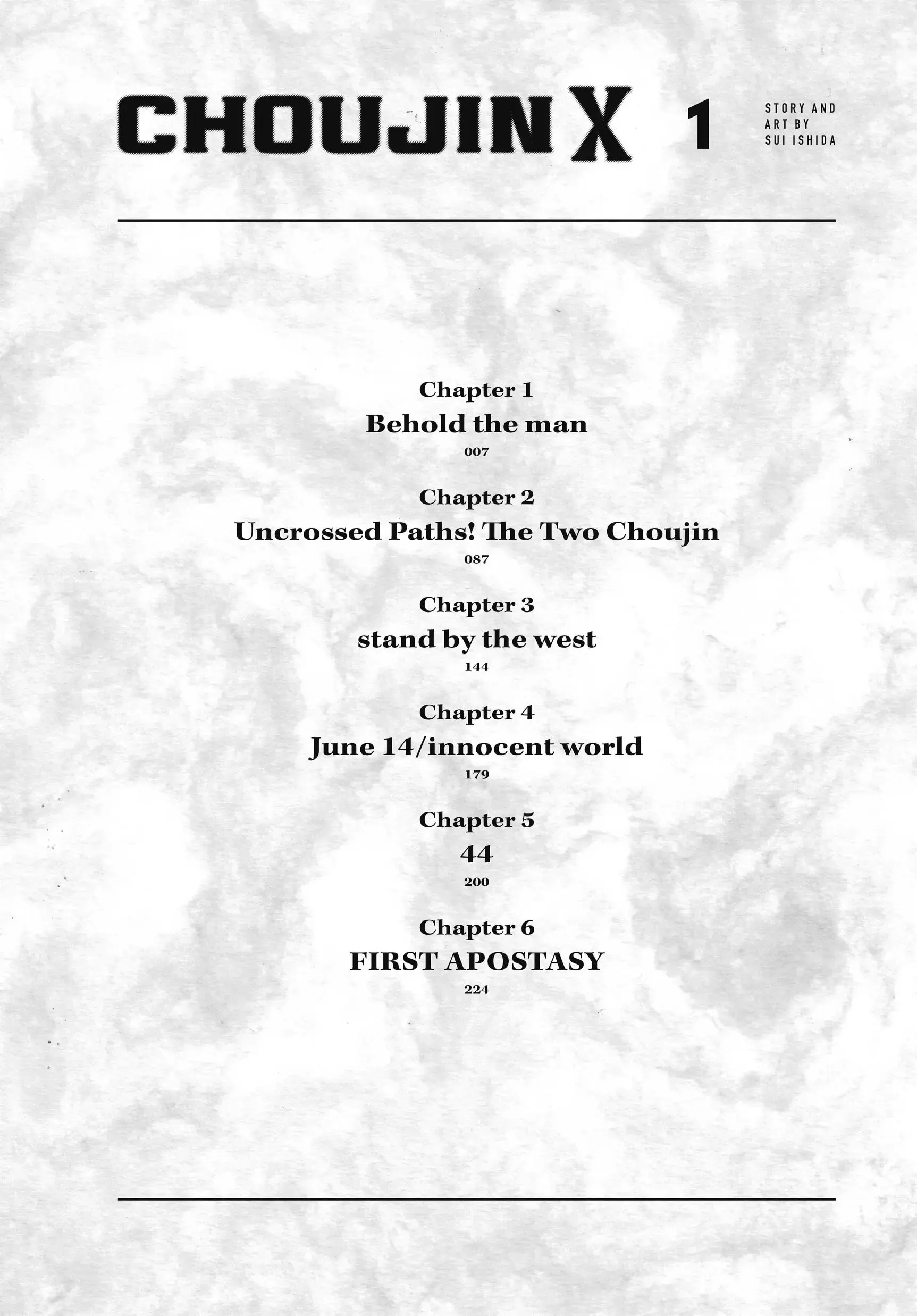 Choujin X β Chapter 1 β Page 6