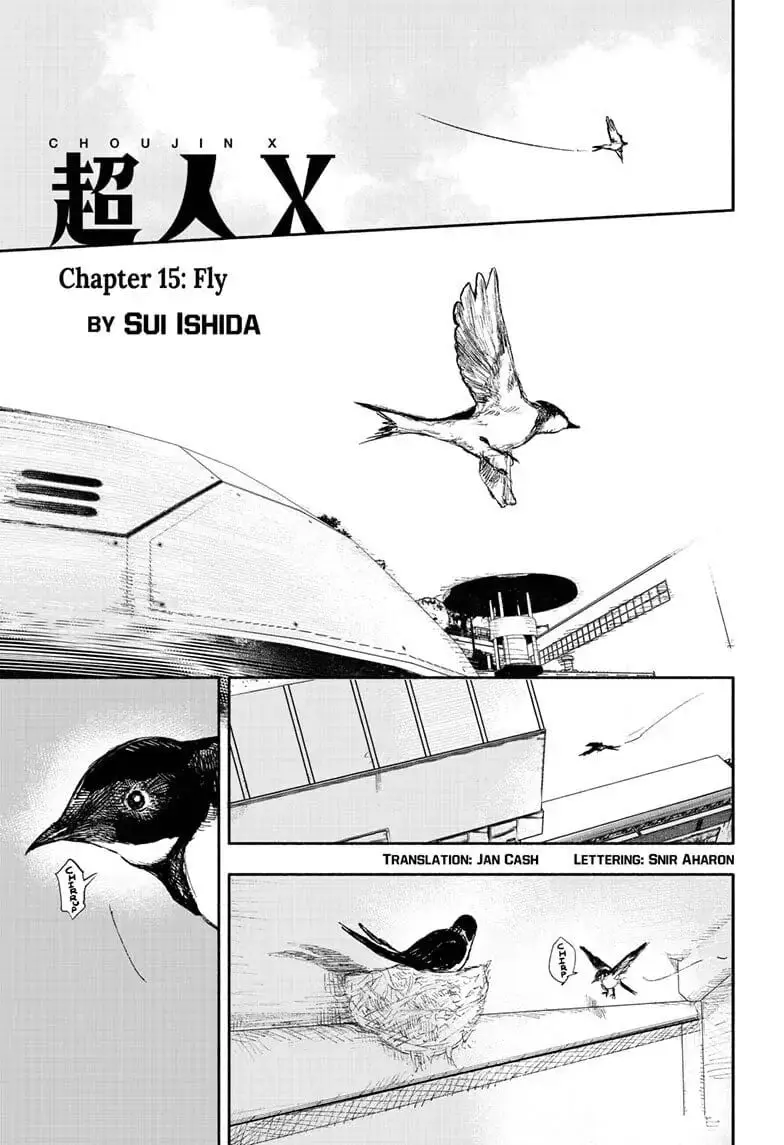 Choujin X β Chapter 15 β Page 1
