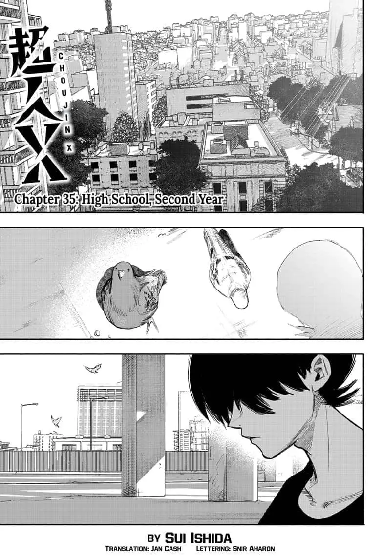 Choujin X β Chapter 35 β Page 1