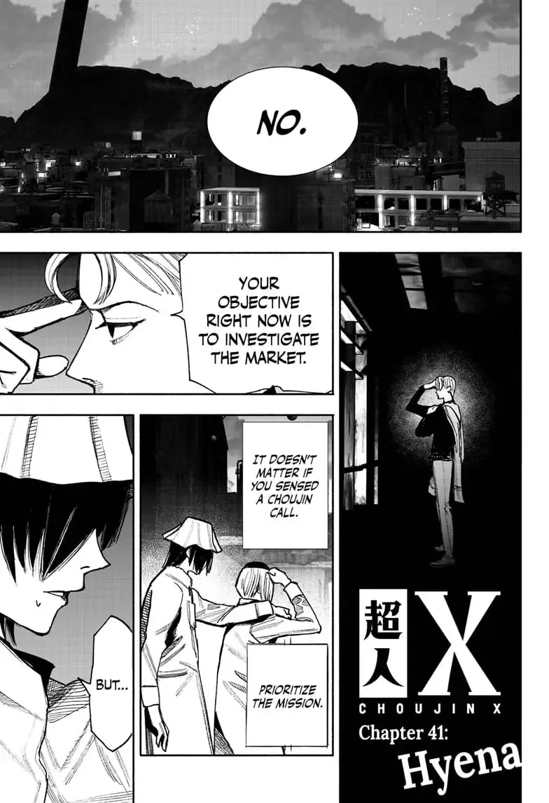 Choujin X β Chapter 41.1 β Page 1