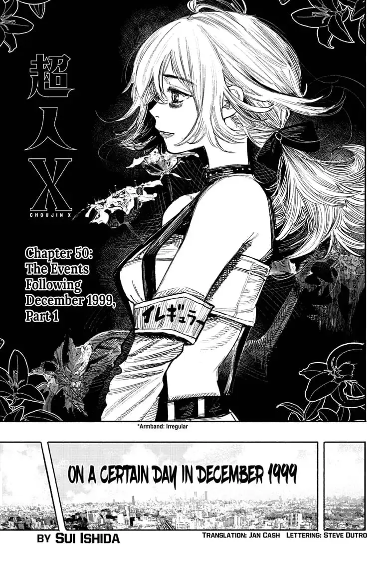 Choujin X — Chapter 50.1 — Page 1