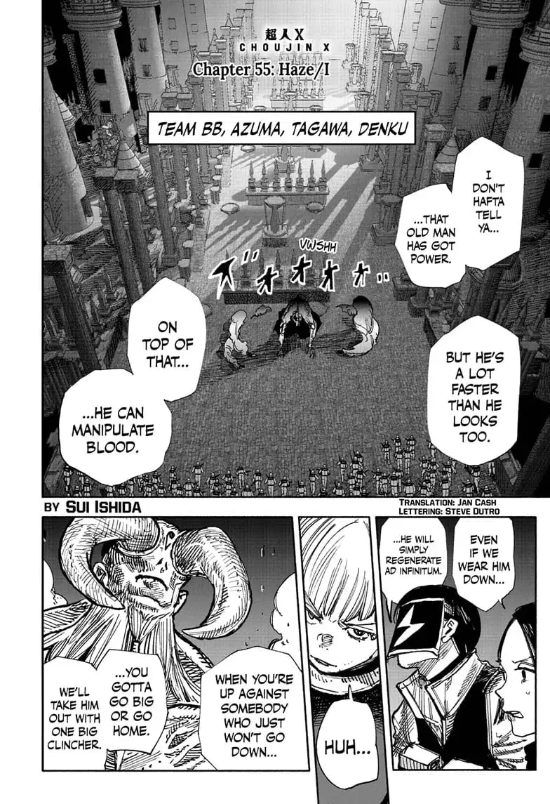 Choujin X β Chapter 55 β Page 3