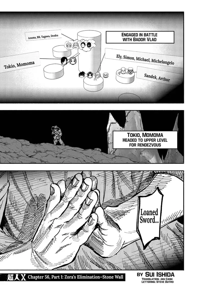 Choujin X β Chapter 56.1 β Page 1
