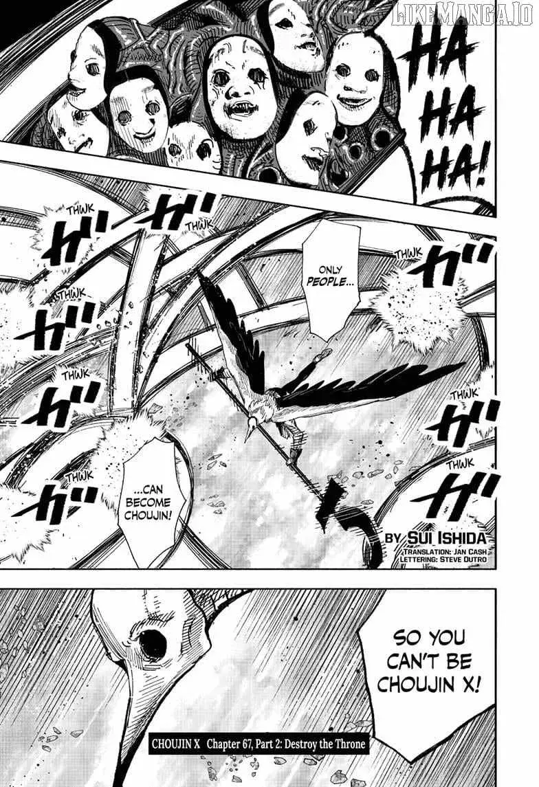 Choujin X — Chapter 67.2 — Page 1