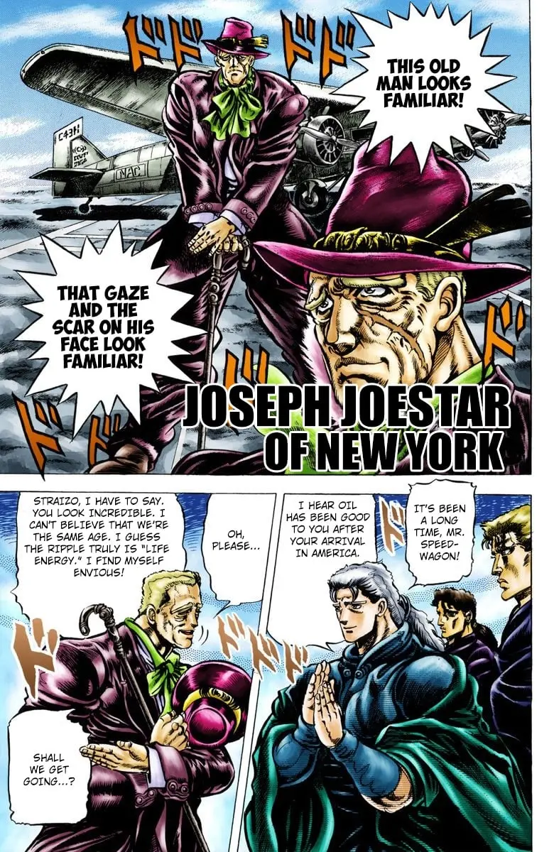 JoJo's Bizarre Adventure, Part 2: Battle Tendency β Chapter 1 β Page 2