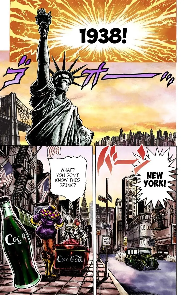 JoJo's Bizarre Adventure, Part 2: Battle Tendency β Chapter 1 β Page 5