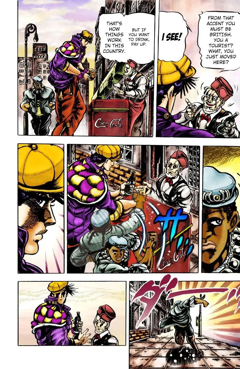 JoJo's Bizarre Adventure, Part 2: Battle Tendency β Chapter 1 β Page 6