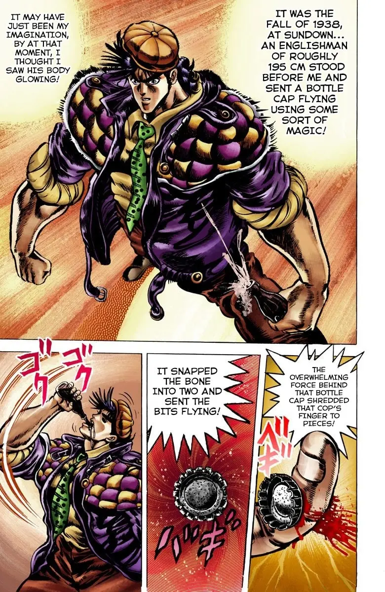 JoJo's Bizarre Adventure, Part 2: Battle Tendency β Chapter 1 β Page 15
