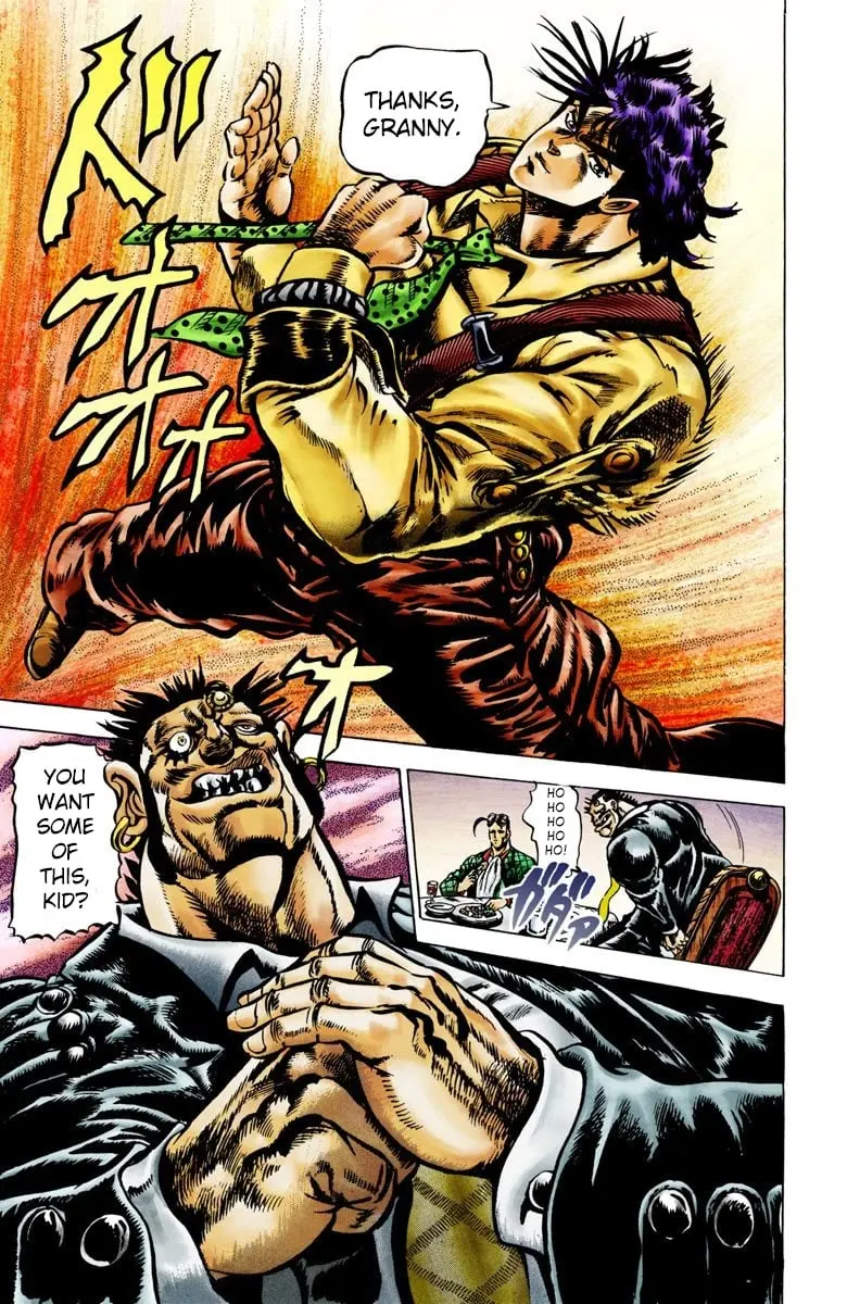 JoJo's Bizarre Adventure, Part 2: Battle Tendency — Chapter 3 — Page 11