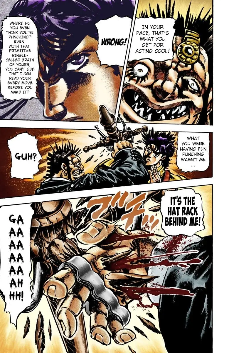 JoJo's Bizarre Adventure, Part 2: Battle Tendency — Chapter 3 — Page 17