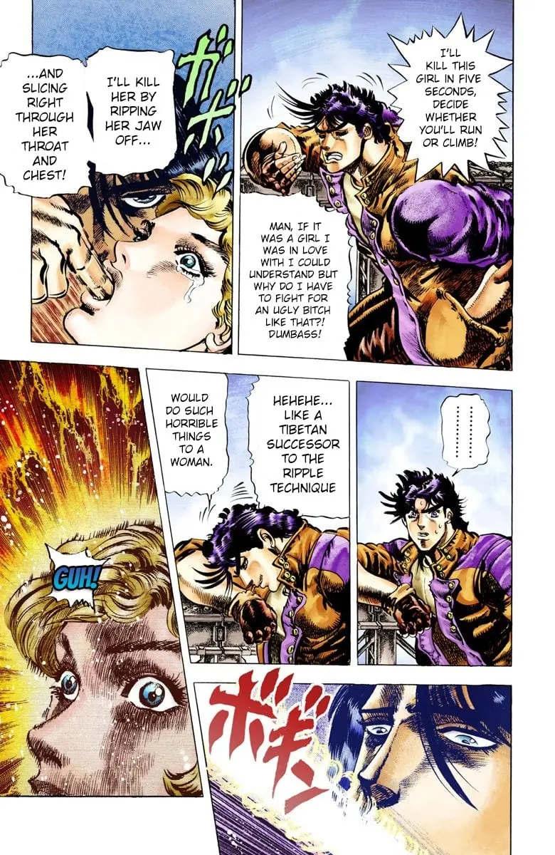 JoJo's Bizarre Adventure, Part 2: Battle Tendency β Chapter 7 β Page 8