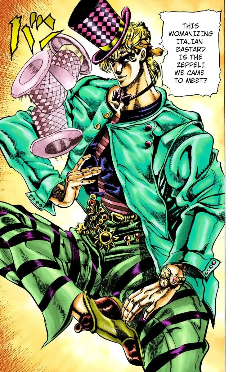 JoJo's Bizarre Adventure, Part 2: Battle Tendency β Chapter 18 β Page 18