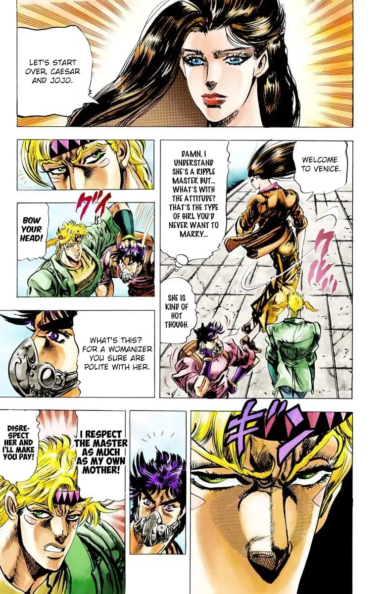 JoJo's Bizarre Adventure, Part 2: Battle Tendency — Chapter 28 — Page 12
