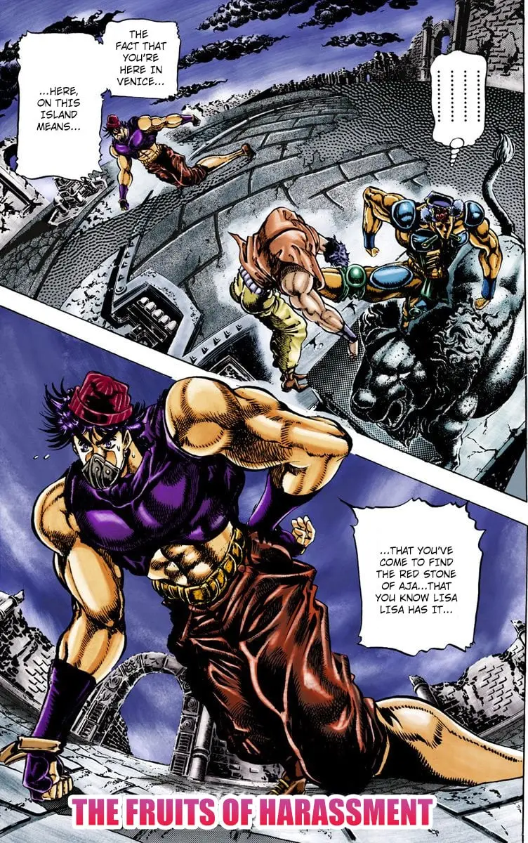 JoJo's Bizarre Adventure, Part 2: Battle Tendency — Chapter 33 — Page 1