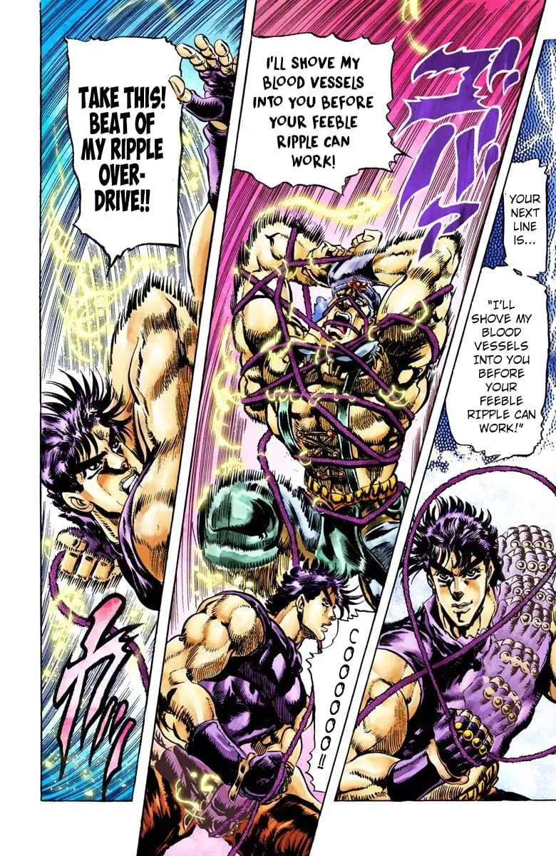 JoJo's Bizarre Adventure, Part 2: Battle Tendency β Chapter 36 β Page 11