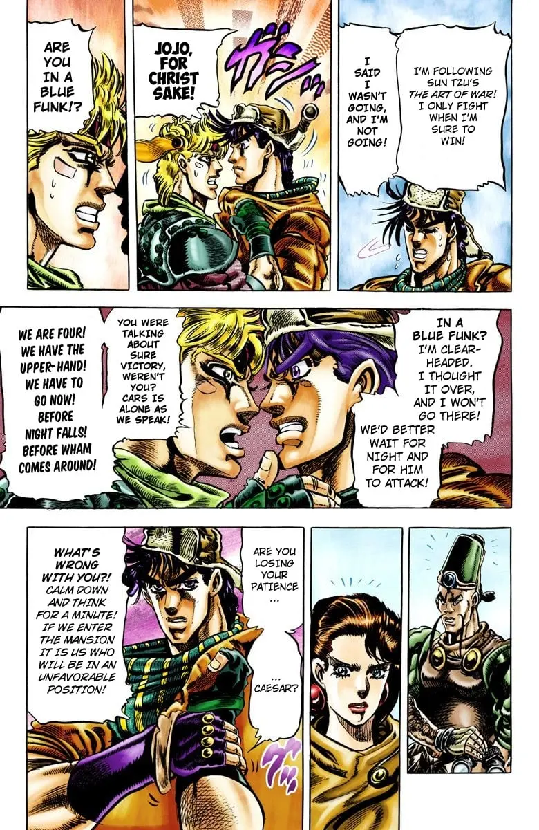 JoJo's Bizarre Adventure, Part 2: Battle Tendency β Chapter 44 β Page 8