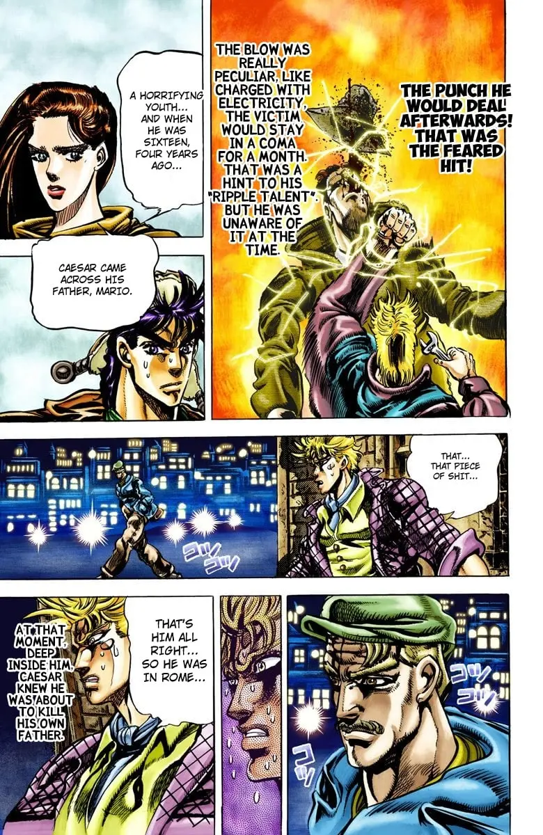 JoJo's Bizarre Adventure, Part 2: Battle Tendency — Chapter 45 — Page 7