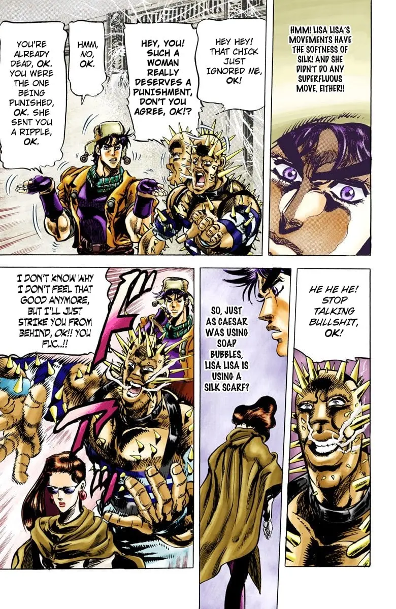 JoJo's Bizarre Adventure, Part 2: Battle Tendency β Chapter 50 β Page 15