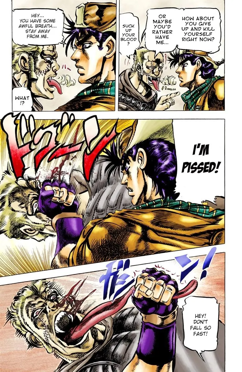 JoJo's Bizarre Adventure, Part 2: Battle Tendency β Chapter 52 β Page 8