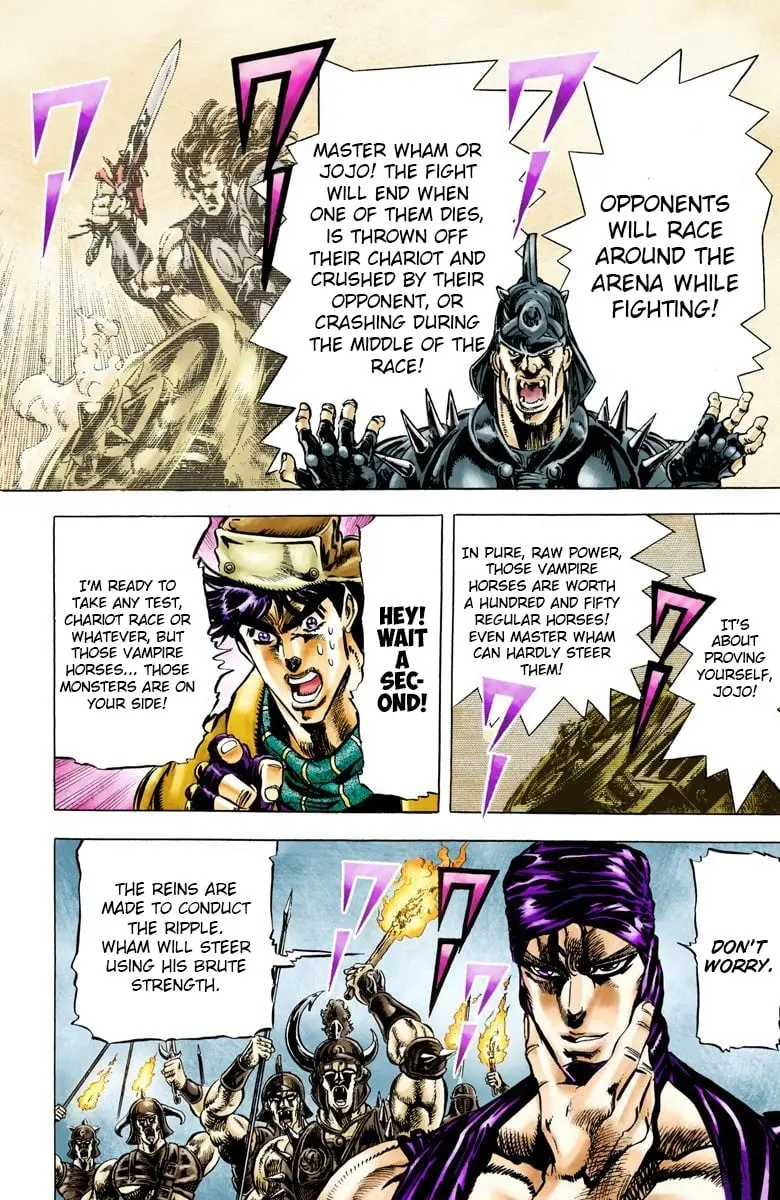 JoJo's Bizarre Adventure, Part 2: Battle Tendency β Chapter 53 β Page 13