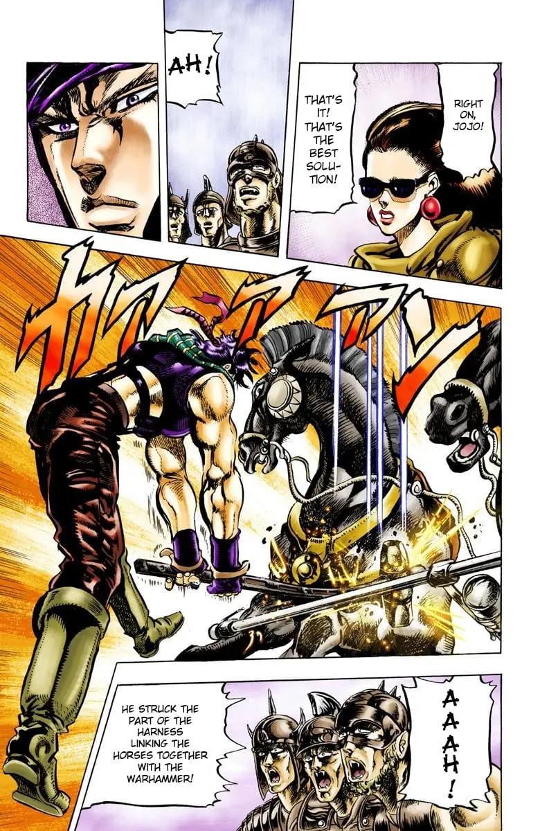 JoJo's Bizarre Adventure, Part 2: Battle Tendency β Chapter 55 β Page 13