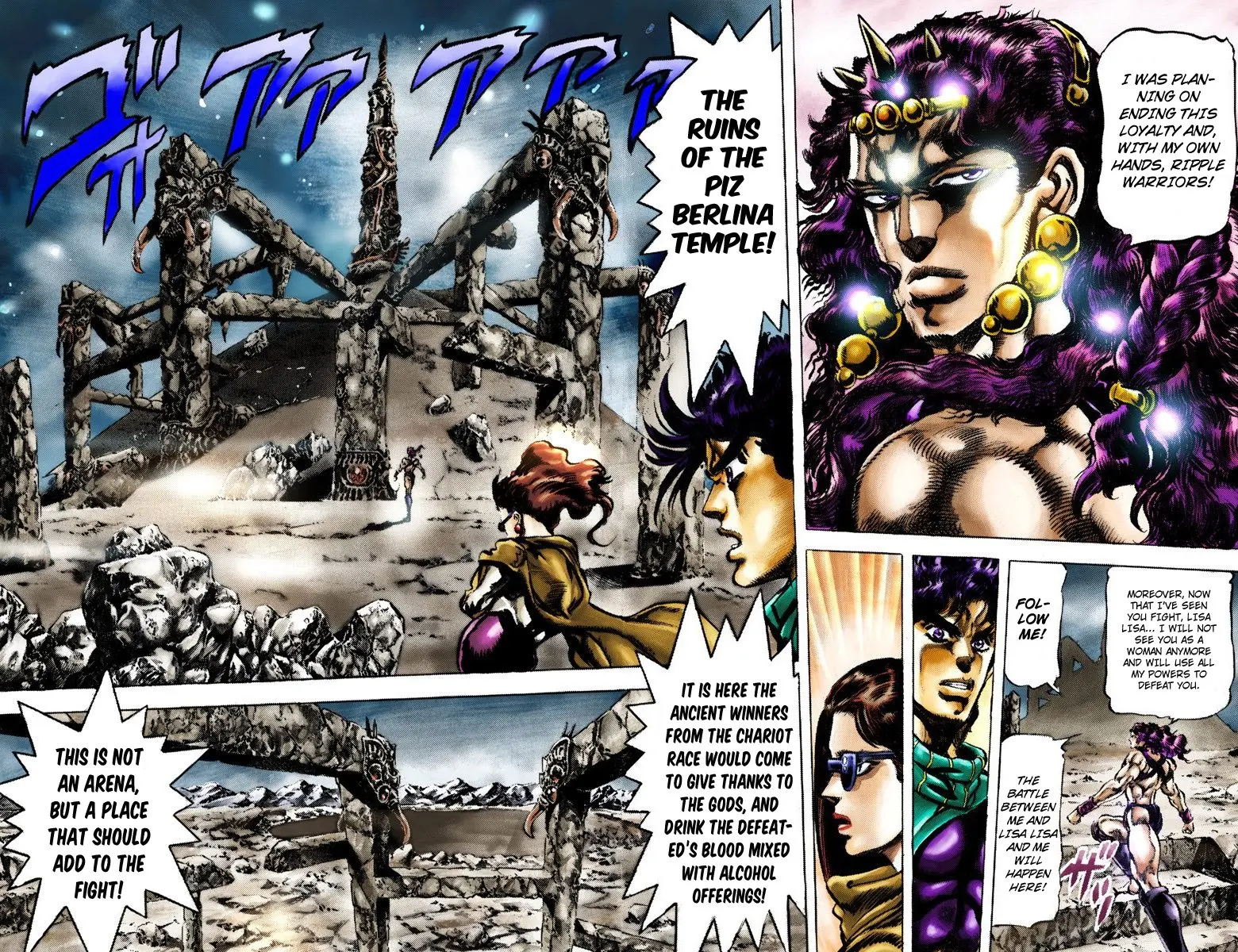 JoJo's Bizarre Adventure, Part 2: Battle Tendency β Chapter 61 β Page 8