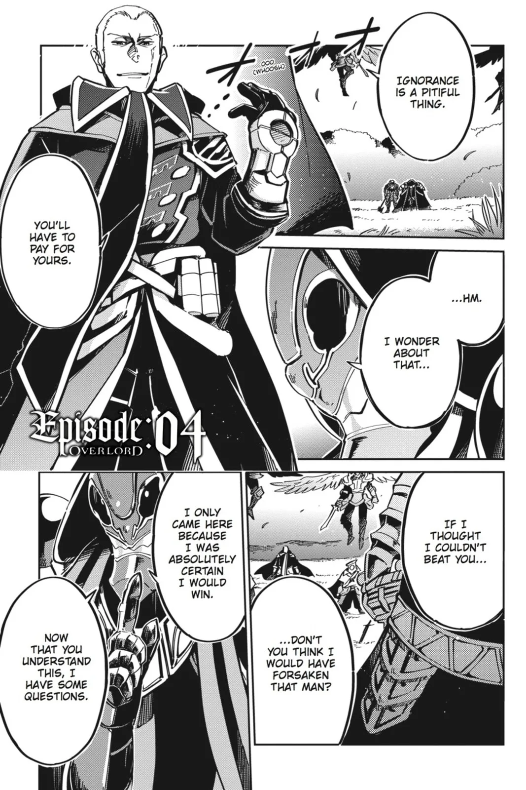 Overlord β Chapter 4 β Page 1
