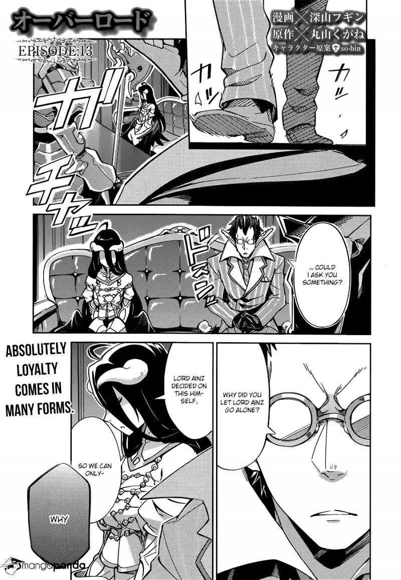 Overlord β Chapter 13 β Page 1