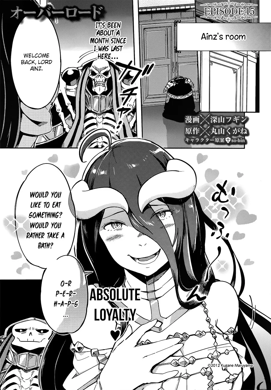 Overlord β Chapter 15 β Page 1